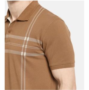 Polos transpirables de tela de algodón de nuevo estilo para hombres, ropa informal al por mayor, polos de manga corta con estilo para adultos - Product Image 4