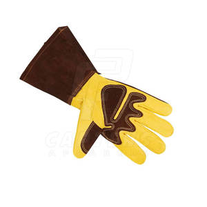 ถุงมือเชื่อมระบายอากาศได้ดีถุงมือเชื่อมวัสดุทนทานเพื่อความปลอดภัย - Product Image 5