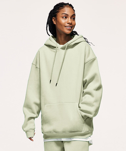 ODM OEM Sweat à capuche unisexe d'hiver 380g 100% coton molletonné coupe classique impression numérique respectueux de l'environnement sweats à capuche personnalisés 45 couleurs - Product Image 4