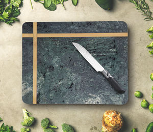 Planche à découper en marbre de qualité supérieure, surface fraîche pour la pâte à pâtisserie, le chocolat, non poreuse, facile à nettoyer, durable, essentiel pour la cuisine - Product Image 1