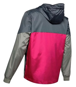 เสื้อแจ็คเก็ตกันลมแบบซิปเต็มตัวสำหรับผู้ชาย น้ำหนักเบา สีชมพูเงิน กันน้ำ แห้งเร็ว ระบายอากาศได้ดี เหมาะสำหรับใส่ในฤดูใบไม้ผลิ สไตล์สตรีทแวร์ ปี 2026 - Product Image 5