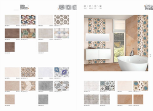 Azulejos de pared de cerámica 3D modernos 30X45 CM estilo clásico ladrillo refractario rústico para Villa interior y decoración de pared al por mayor - Product Image 2