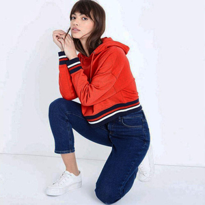 Sudadera con Capucha de Forro Polar Grueso para Mujer, Estilo Casual de Invierno, Manga Larga, Largo Regular, con Estampado Personalizado en la Parte Delantera, Transpirable - Product Image 3