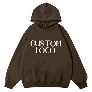 เสื้อสเวตเตอร์มีฮู้ดแบบสวมหัวผ้าฝ้ายใช้ได้ทั้งชายและหญิงเสื้อสเวตเตอร์แบบมีฮู้ดฟอกสีกรดออกแบบโลโก้ได้ตามต้องการเสื้อผ้าแนวสตรีทพิมพ์ดิจิตอลปักลายปักลายเฮฟวี่เวท - Product Image 4