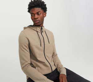 Vente en gros de sweats à capuche personnalisés avec impression bouffante, logo, épais, 430 g/m², avec fermeture éclair intégrale, surdimensionnés, unis - Product Image 4