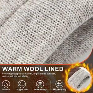 New Fashionable <b>Mens</b> Winter <b>Leather</b> <b>Gloves</b> Full Finger Stylish Mittens <b>Driving</b> Outdoor Warm 2025 Premium Quality - Product Image 5