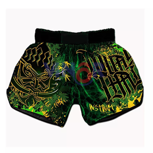 Vente à chaud de shorts de boxe avec sublimation personnalisés shorts Mma pour hommes en gros de pantalons de boxe shorts MMA pour hommes avec OEM - Product Image 5