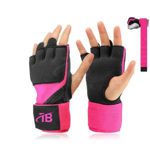 ผ้าพันมือสำหรับเล่นยิมฟิตเนสพิมพ์โลโก้ได้ตามต้องการ - Product Image 5