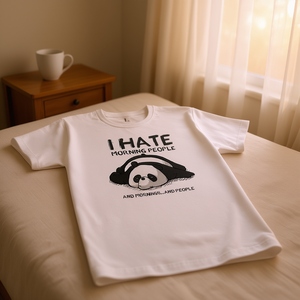 T-shirt promotionnel « J'ai horreur des gens matinaux » - Product Image 3