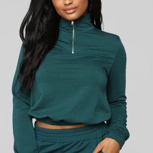 Conjunto Deportivo de Dos Piezas para Mujer, 100% Algodón, Transpirable, Ecológico, Antibacterial, de Secado Rápido, con Cierre, Superventas 2022 - Product Image 5