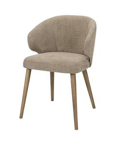 Silla de Comedor Moderna Tapizada en Tela con Madera de Mango para Hogar, Oficina, Apartamento, Dormitorio, Muebles Hechos a Mano, Ecológicos, Duraderos, Venta al por Mayor - Product Image 1