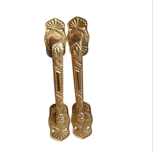 Poignées de porte classiques en métal de qualité lourde pour portes intérieures et extérieures Décor Articles de quincaillerie de meubles de luxe Poignées pour bureau à domicile - Product Image 1