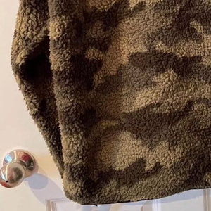 Sudadera con Capucha de Sherpa para Hombre, Cálida para Invierno, 100% Algodón, Felpa, Estilo Urbano, para Chicos, OEM ODM - Product Image 5