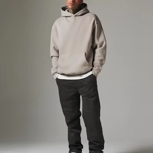Vente en gros Sweat à capuche en molleton de coton de haute qualité 280Gsm 390Gsm Sweat à capuche vierge surdimensionné - Product Image 2