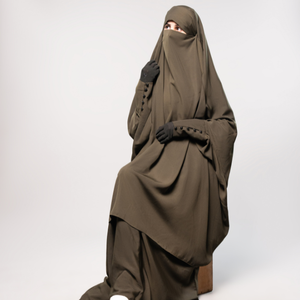 Mejor Precio Modesto para Jilbab Diseños Hechos A Mano Nueva Tendencia Ropa Islámica Tela Transpirable Para Uso Diario Proveedor Mayorista - Product Image 1