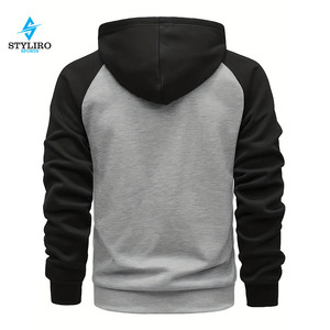 Nouvelle Arrivée Sweat à Capuche Homme XS Personnalisé Coton Polyester Hiver Motif Uni Imprimé Haute Qualité Séchage Rapide Respirant Meilleur - Product Image 2