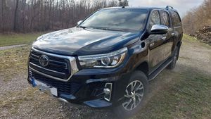 2019 Toyota Hiace Hi Lux doble cabina 4X4 Aspire modelo AWD Drive oscuro Interior mano izquierda dirección gasolina tela aleación de aluminio - Product Image 6