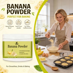 Kangherb Supply OEM Marque privée <span class=keywords><strong>Prix</strong></span> de gros Poudre de jus de banane soluble dans l'eau Poudre de banane naturelle - Product Image 2