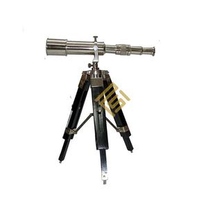 Laiton antique décoration de la maison bonne qualité conception Unique jumelles Vintage étui en cuir télescope marine victorienne - Product Image 1