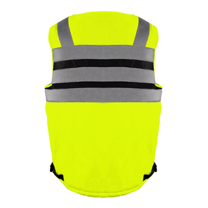 Gilet de sécurité réfléchissant respirant et économique pour travaux de construction, vêtements de sécurité haute visibilité pour hommes, saison hivernale - Product Image 3