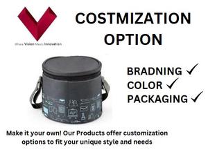 Boîte à lunch isolée en acier inoxydable à double paroi chauffable et étanche sans BPA 2 conteneurs écologiques - Product Image 3