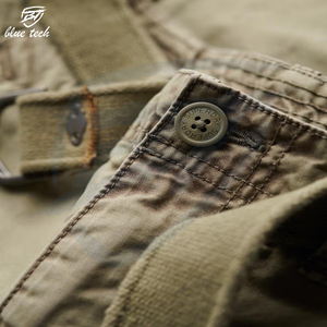 Summer Casual Streetwear Custom Baggy 6 Pocket Men Custom Print <b>Cargo</b> Shorts for Men - Product Image 5