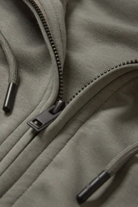 Sweat à capuche d'hiver pour homme en polaire respirant écologique à séchage rapide Vêtement de sport de compression - Product Image 4