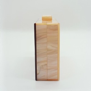 Color Block Marble Resin Evening Clutch Bags Women Chic Elegant Hand-painted <b>Angel</b> <b>Top</b> Handle Customized Purses Handbag - Product Image 6