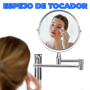 Specchio da Parete Moderno Bifacciale per Vanità - Product Image 3