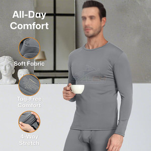 Juego interior térmico a granel con costuras fuertes para un uso duradero Juego interior térmico con estilo clásico - Product Image 2