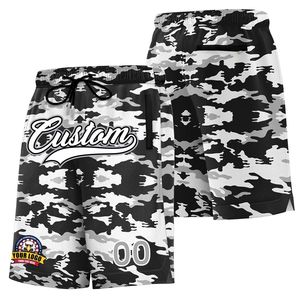 Short de basket-ball en tissu à séchage rapide respirant en maille de polyester avec logo personnalisé en gros Short évacuant l'humidité - Product Image 1