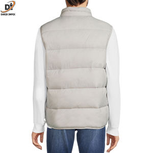 2024 ออกแบบใหม่โลโก้ที่กําหนดเองแฟชั่นฤดูหนาวร้อนซิปฤดูหนาวเสื้อแจ็คเก็ตสีฟ้าปักเป้าเสื้อผู้ชาย - Product Image 3