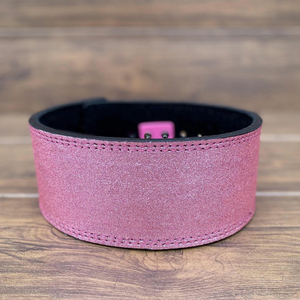 Cinturón de Levantamiento de Pesas Personalizado Rosa, Cinturón de Palanca para Gimnasio, Levantamiento de Pesas - Product Image 2