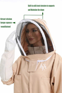 Construido para durar a través de múltiples sesiones de apicultura, con costuras reforzadas y materiales de calidad. Traje Apicultor - Product Image 6