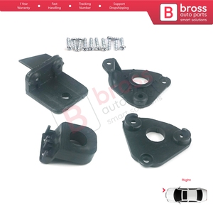 Support de fixation de phare BHL527, kit de réparation avec languettes, côté droit, pour Caddy MK3 2K 2C Touran MK1 1T3 2010-2015 2K5998226 - Product Image 3