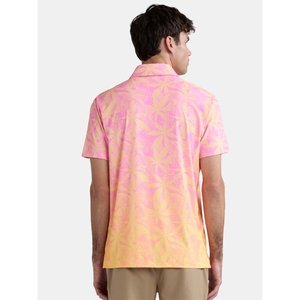 เสื้อโปโลแบบสั่งตัดตามแบบอเมริกันลำลองมีซิปแขนสั้นผ้าคอตตอนดีไซน์เรียบง่าย - Product Image 6