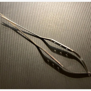 Ciseaux micro-chirurgicaux de précision Yasargil 7,5 pouces, tranchants, droits et courbés vers le haut, pour kit chirurgical à usage clinique - Product Image 3
