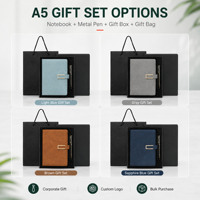Cadeaux d'entreprise, carnet promotionnel A5, carnets de haute qualité, cuir PU personnalisé, impression de logo personnalisée, gaufrage