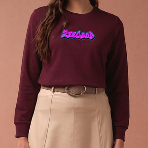 New Fashion Women's Sexy Crop <b>Top</b> 100% Cotton Solid Knitted Drop-Shoulder Long Sleeve Winter Casual Streetwear Hoodies Front - Product Image 1