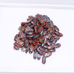 100% Natural Mexican Peanut <b>Obsidian</b> Pair Cabochon Gemstone For Sale Wholesale Cabochon Mix Size and Shape Use <b>Jewelry</b> Making - Product Image 2
