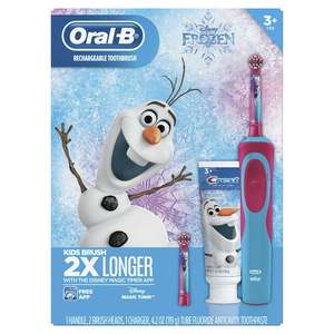 Oral-B DISNEY FROZEN II ขั้นตอนเด็กผู้หญิงแปรงสีฟันแบบชาร์จไฟได้ - Product Image 3