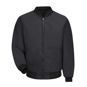 Chaqueta Bomber Azul Casual para Hombre Más Vendida, de Alta Calidad con Cuello Alto, Color Brillante, Estilo Urbano Superior, Chaquetas para Hombre - Product Image 1