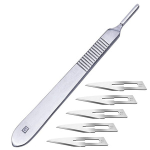 High Quality No. 3 Surgical <b>Scalpel</b> Handle Stainless Steel <b>Blade</b> Holder BP Handle for Surgery - Product Image 4
