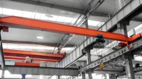 Meilleure grue à poutre simple autoportante en acier 10t 13t 15t avec palan électrique et télécommande, portée 35M