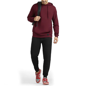 Pulls à capuche pour hommes d'automne - Couleur et logo personnalisés, polaire en coton/bambou, séchage rapide, respirant, vêtements de rue - Product Image 3