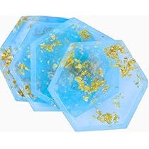 Dessous de verre transparent en résine acrylique avec impression de logo personnalisé pour la promotion Dessous de verre décoratif en résine pour thé - Product Image 6