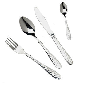 Couverts en métal de finition plaqué argent pour la restauration Meilleur fournisseur indien Fourchette Cuillère Couteau de luxe Dîner - Product Image 4