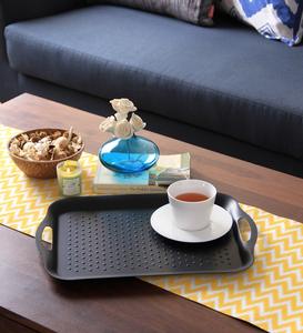 Latest Design Restaurant <b>Serving</b> <b>Tray</b> Handmade Rectangular Shape Food Aluminium <b>Serving</b> <b>Tray</b> At Good Price - Product Image 1