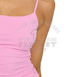 FANTASY WEAR 2026 Wholesale Custom Logo Ladies Slim Fit Ribbed Tank Top Breathable Summer Tank Top CE ISO Certified - Product Image 6