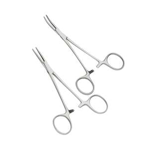 Pinzas Halsted para Mosquitos de 4.75 Pulgadas, Pinza Hemostática Quirúrgica Recta con Recubrimiento de Color, con Bloqueo, para Uso Dental, Veterinario e Instrumentos Médicos - Product Image 6
